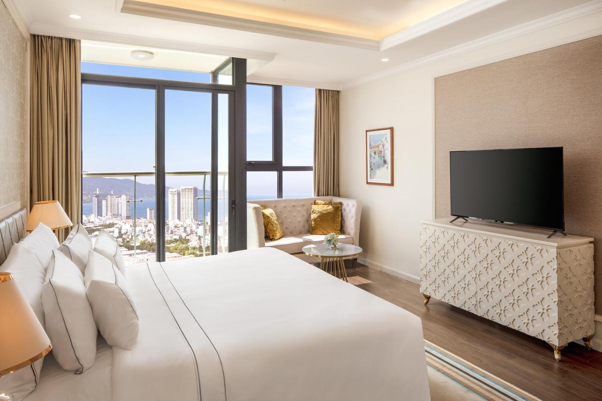 วินเพิร์ล คอนโดเทล ริเวอร์ฟรอนต์ ดานัง ภายนอก รูปภาพ Deluxe Room
